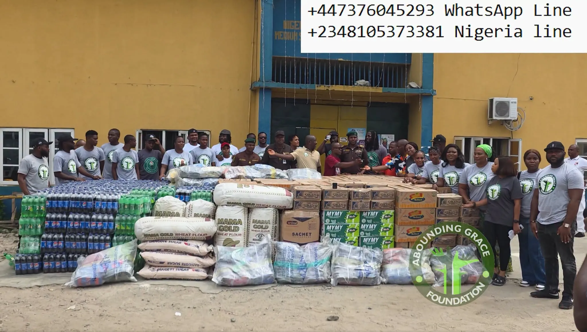 Abounding Grace Foundation outreach activity