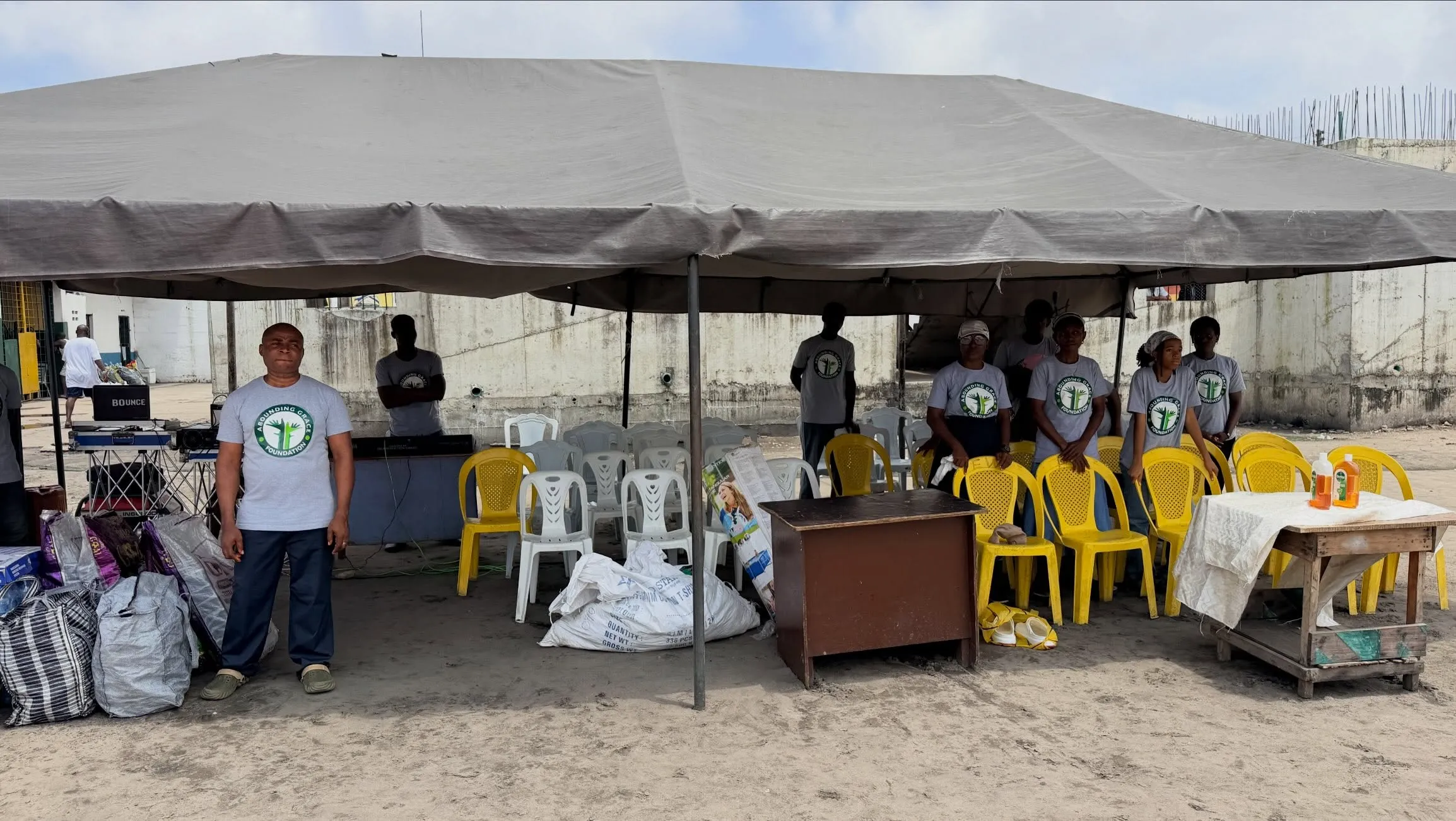 Abounding Grace Foundation outreach activity